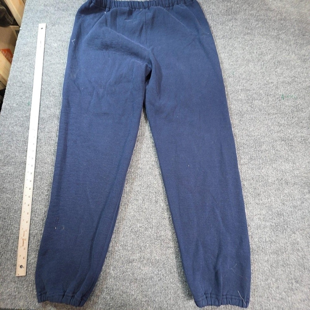 Vintage Russell Athletic Sweatpants Mens XL Blue Fleece USA Jogger Lounge Pants